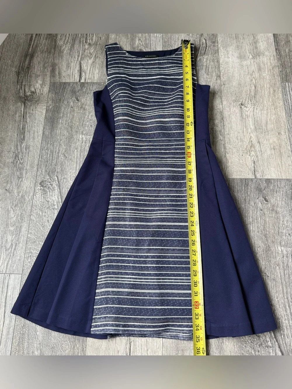 Armani Exchange A-Line Sleeveless Dress - Picture 3 of 7